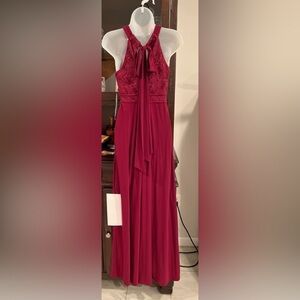 Morgan & Co. Burgundy Sparkle Evening Gown - Juniors 5/6 (NWT)